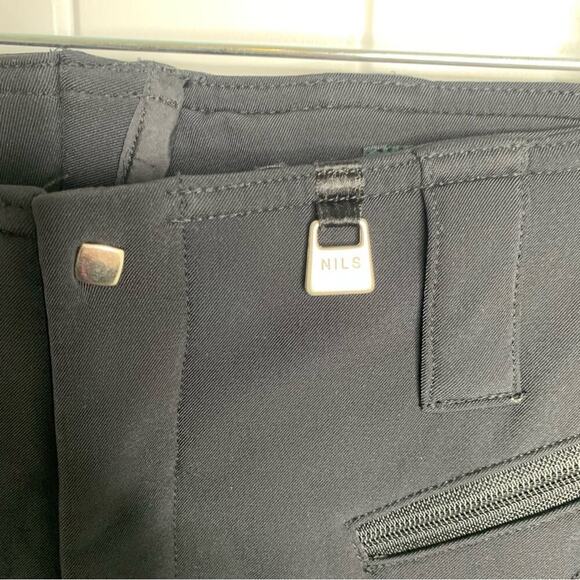 NILS women's high rise black ski pants size‎ 8 - Picture 4 of 11